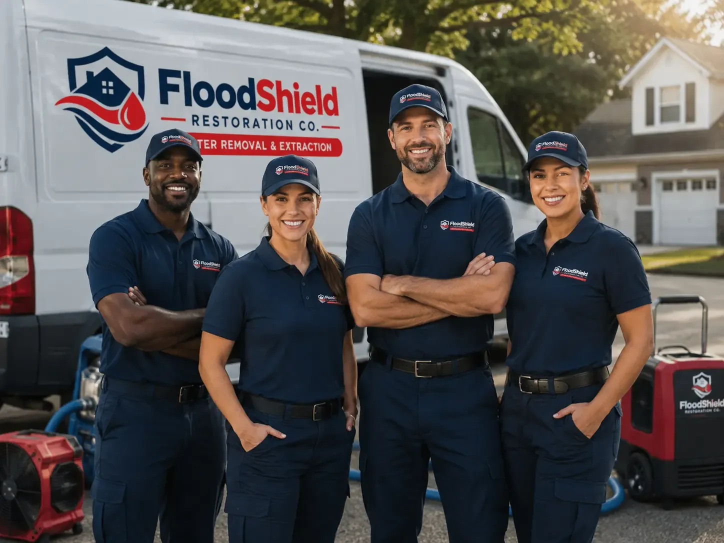 Flood Damage Restoration company in Peru, VT